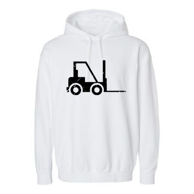 Forklift Operator I Funny Driver Forklifter Gift Garment-Dyed Fleece Hoodie