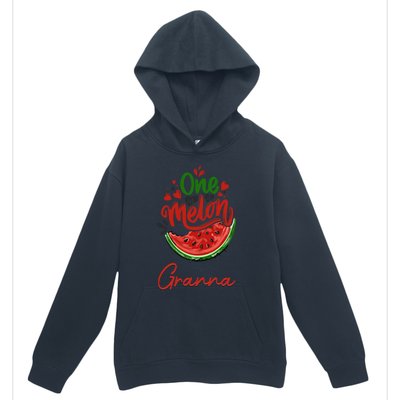 Funny One In A Melon Granna Matching Group Gift Urban Pullover Hoodie