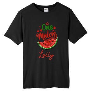 Funny One In A Melon Lolly Matching Group Funny Gift Tall Fusion ChromaSoft Performance T-Shirt