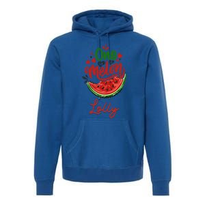 Funny One In A Melon Lolly Matching Group Funny Gift Premium Hoodie