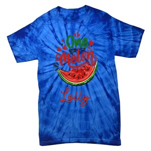 Funny One In A Melon Lolly Matching Group Funny Gift Tie-Dye T-Shirt