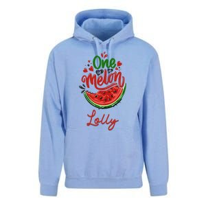 Funny One In A Melon Lolly Matching Group Funny Gift Unisex Surf Hoodie