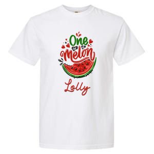 Funny One In A Melon Lolly Matching Group Funny Gift Garment-Dyed Heavyweight T-Shirt