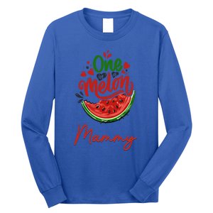 Funny One In A Melon Mammy Matching Group Gift Long Sleeve Shirt