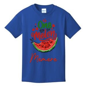 Funny One In A Melon Memere Matching Group Gift Kids T-Shirt