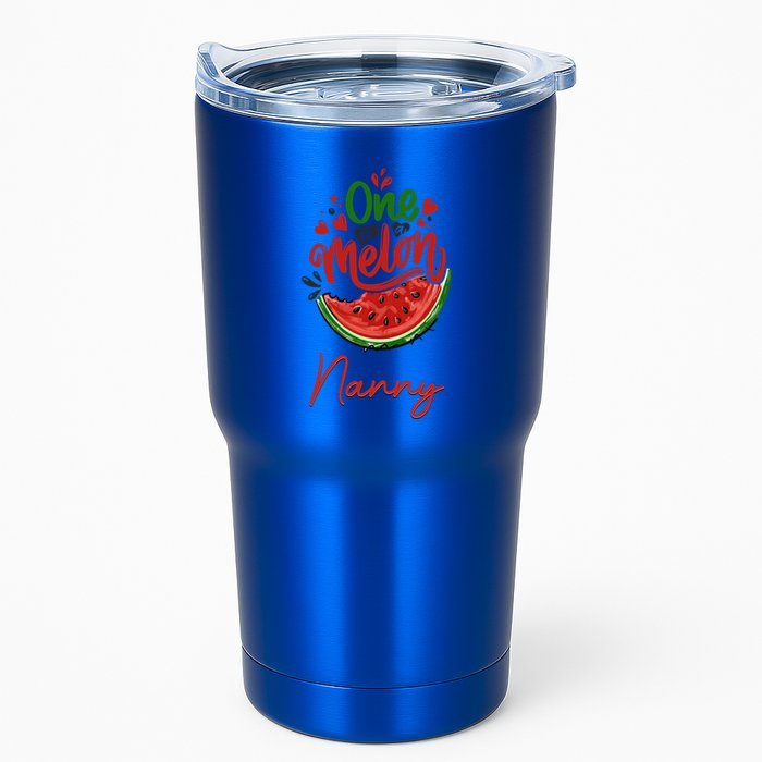 Funny One In A Melon Nanny Matching Group Gift Tumbler