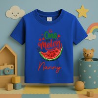 Funny One In A Melon Nanny Matching Group Gift Toddler T-Shirt