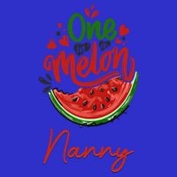 Funny One In A Melon Nanny Matching Group Gift Visor