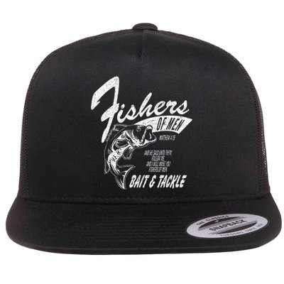 Fishers Of Inspired By Matthew 419 Flat Bill Trucker Hat