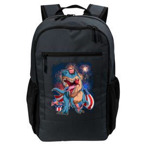 Fourth Of July USA American Flag Trex Daily Commute Backpack