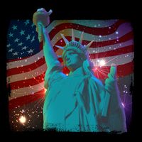 Fourth Of July Fireworks Statue Of Liberty Baby Bodysuit
