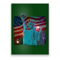 Fourth Of July Fireworks Statue Of Liberty Poster