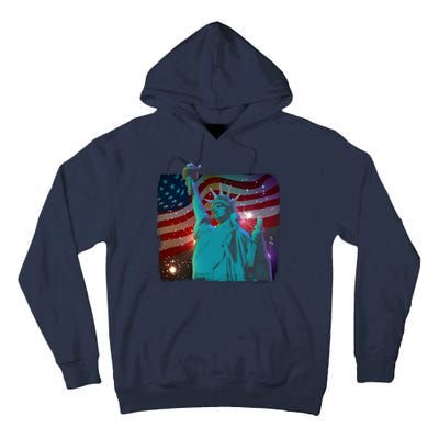 Fourth Of July Fireworks Statue Of Liberty Tall Hoodie