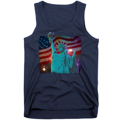 Fourth Of July Fireworks Statue Of Liberty Tank Top