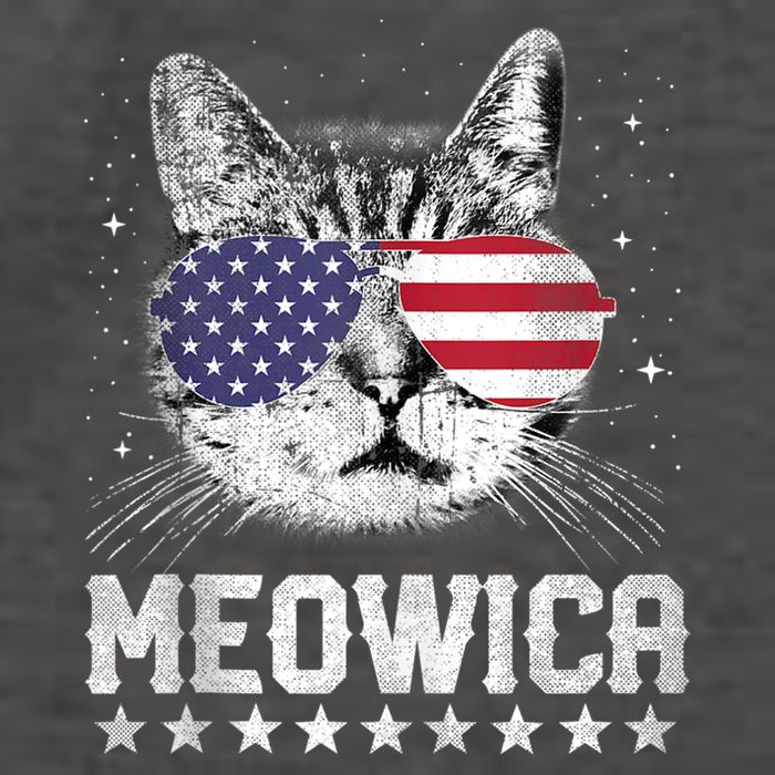 Fourth Of July 4h Usa American Flag Cat Retro Meowica Stars Ank Op Vector Backpack