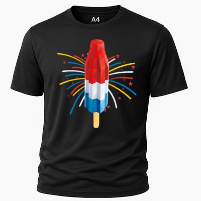 Fourth Of July Fireworks Popsicle Lover Unique Performance Shirt