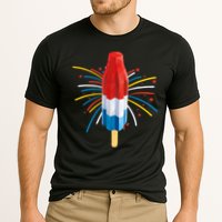 Fourth Of July Fireworks Popsicle Lover Unique Cooling Performance Crew T-Shirt