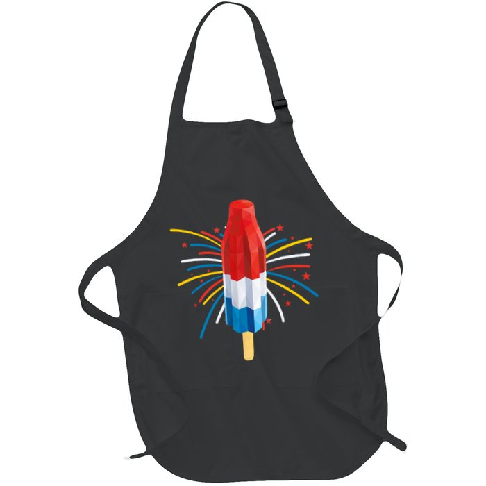 Fourth Of July Fireworks Popsicle Lover Unique Apron