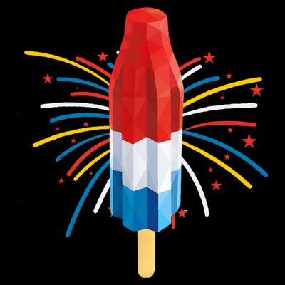 Fourth Of July Fireworks Popsicle Lover Unique T-Shirt