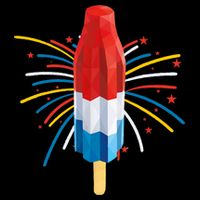 Fourth Of July Fireworks Popsicle Lover Unique Bucket Hat