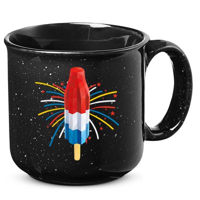 Fourth Of July Fireworks Popsicle Lover Unique 15oz Campfire Ceramic Mug
