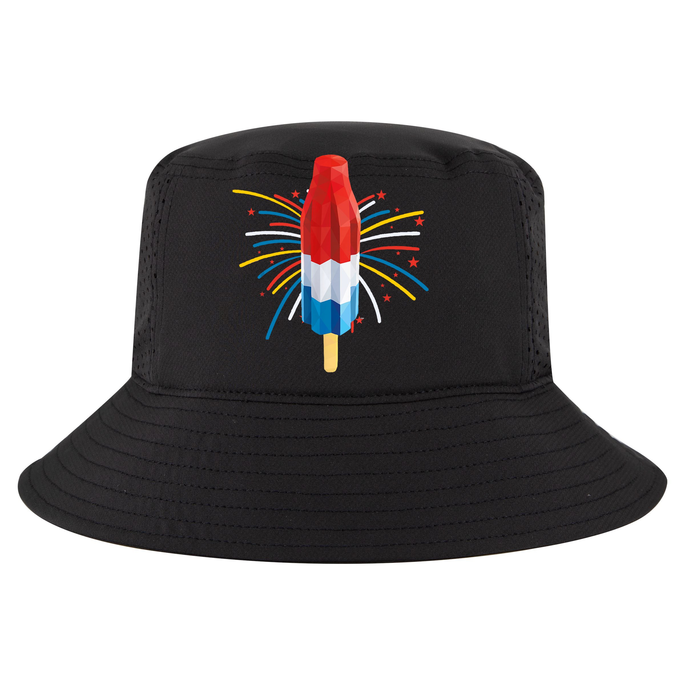 Fourth Of July Fireworks Popsicle Lover Unique Youth Performance Sprint T-Shirt