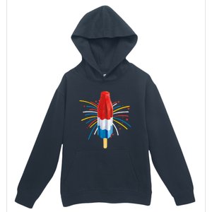 Fourth Of July Fireworks Popsicle Lover Unique Urban Pullover Hoodie