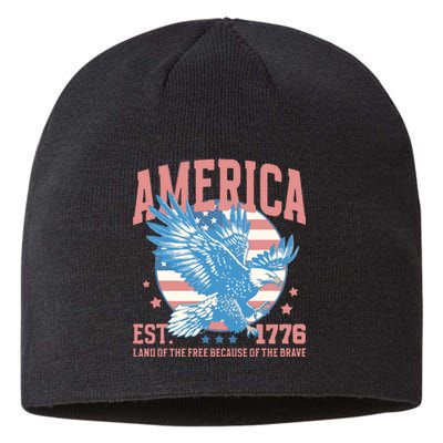 Fourth Of July 1776 Sustainable Beanie