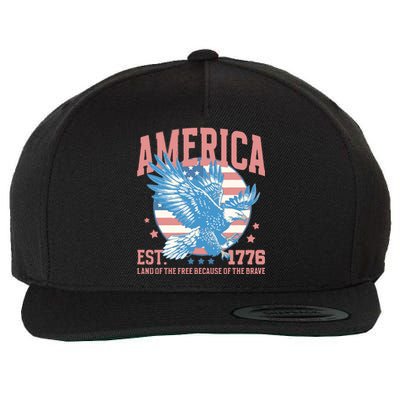 Fourth Of July 1776 Wool Snapback Cap