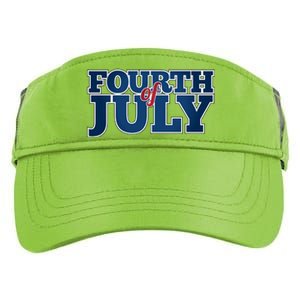 Fourth Of July Patriotic Holiday Adult Drive Performance Visor