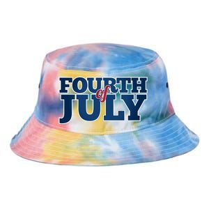 Fourth Of July Patriotic Holiday Tie Dye Newport Bucket Hat