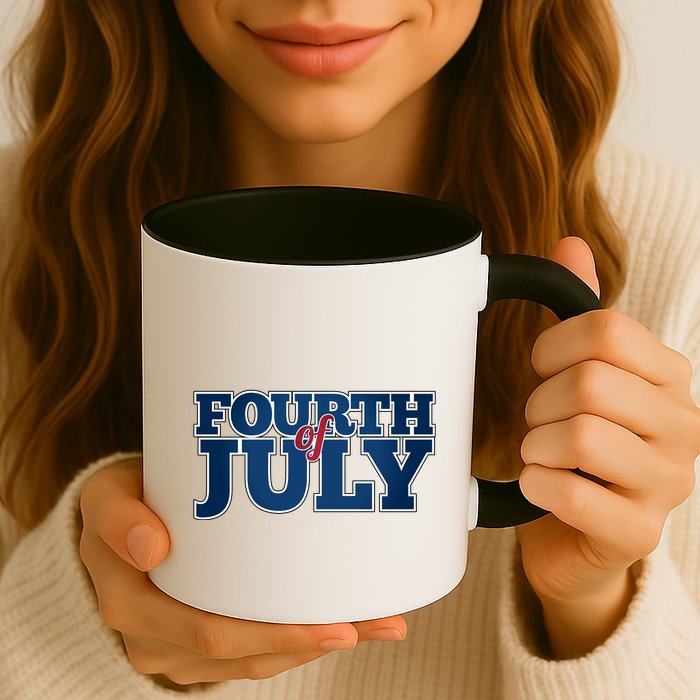 Fourth Of July Patriotic Holiday Mug