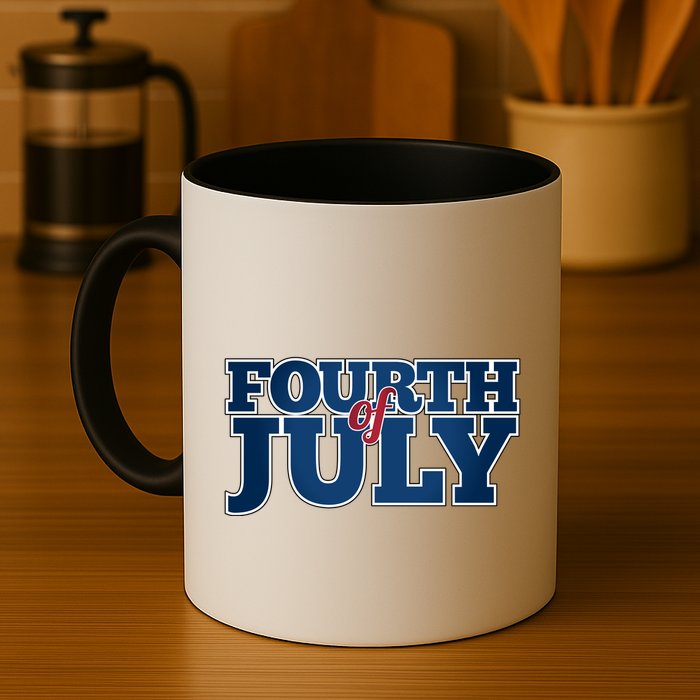 Fourth Of July Patriotic Holiday Mug