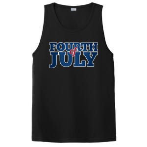 Fourth Of July Patriotic Holiday PosiCharge Competitor Tank