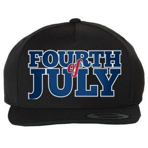 Fourth Of July Patriotic Holiday Wool Snapback Cap