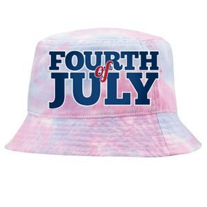 Fourth Of July Patriotic Holiday Tie-Dyed Bucket Hat