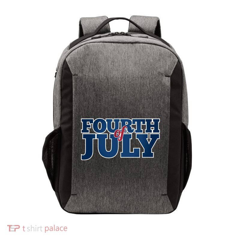 Fourth Of July Patriotic Holiday Vector Backpack