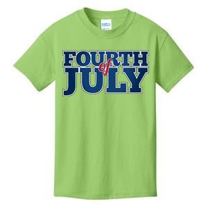 Fourth Of July Patriotic Holiday Kids T-Shirt