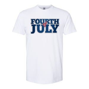 Fourth Of July Patriotic Holiday Softstyle CVC T-Shirt