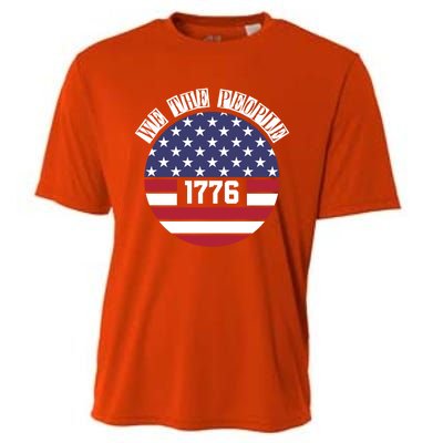 Fourth Of July We The People 1776 Gift Usa Constitution Gift Cooling Performance Crew T-Shirt