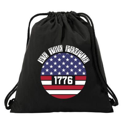 Fourth Of July We The People 1776 Gift Usa Constitution Gift Drawstring Bag