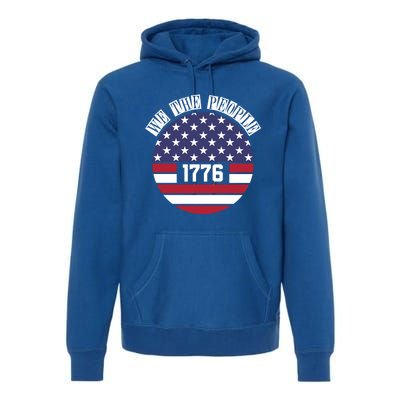 Fourth Of July We The People 1776 Gift Usa Constitution Gift Premium Hoodie