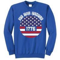 Fourth Of July We The People 1776 Gift Usa Constitution Gift Tall Sweatshirt