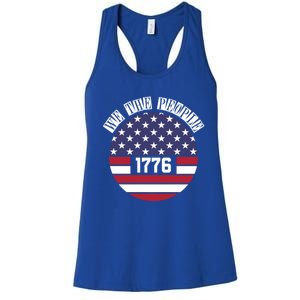 Fourth Of July We The People 1776 Gift Usa Constitution Gift Women's Racerback Tank