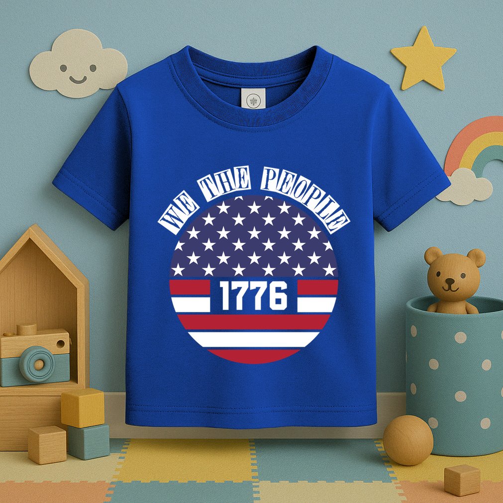 Fourth Of July We The People 1776 Gift Usa Constitution Gift Toddler T-Shirt