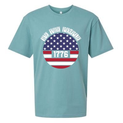 Fourth Of July We The People 1776 Gift Usa Constitution Gift Sueded Cloud Jersey T-Shirt