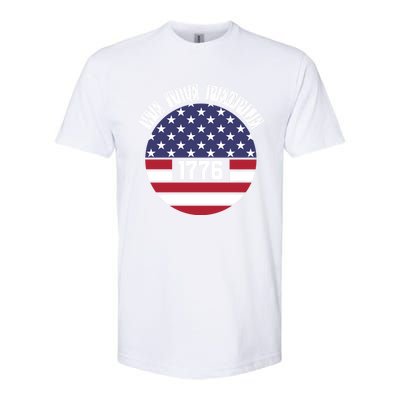 Fourth Of July We The People 1776 Gift Usa Constitution Gift Softstyle CVC T-Shirt