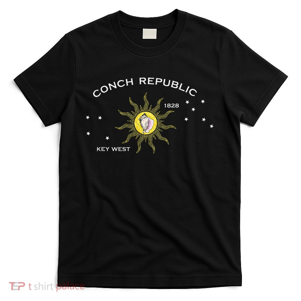 FLAG OF KEY WEST FLORIDA CONCH REPUBLIC T-Shirt
