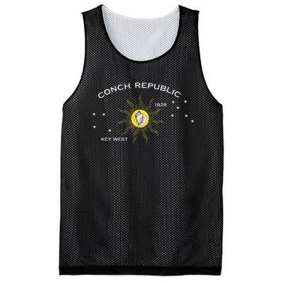 Flag Of Key West Florida Conch Republic Mesh Reversible Basketball Jersey Tank