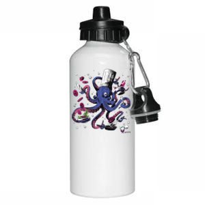 Funny Octopus Kitchen Chef Humor Aluminum Water Bottle